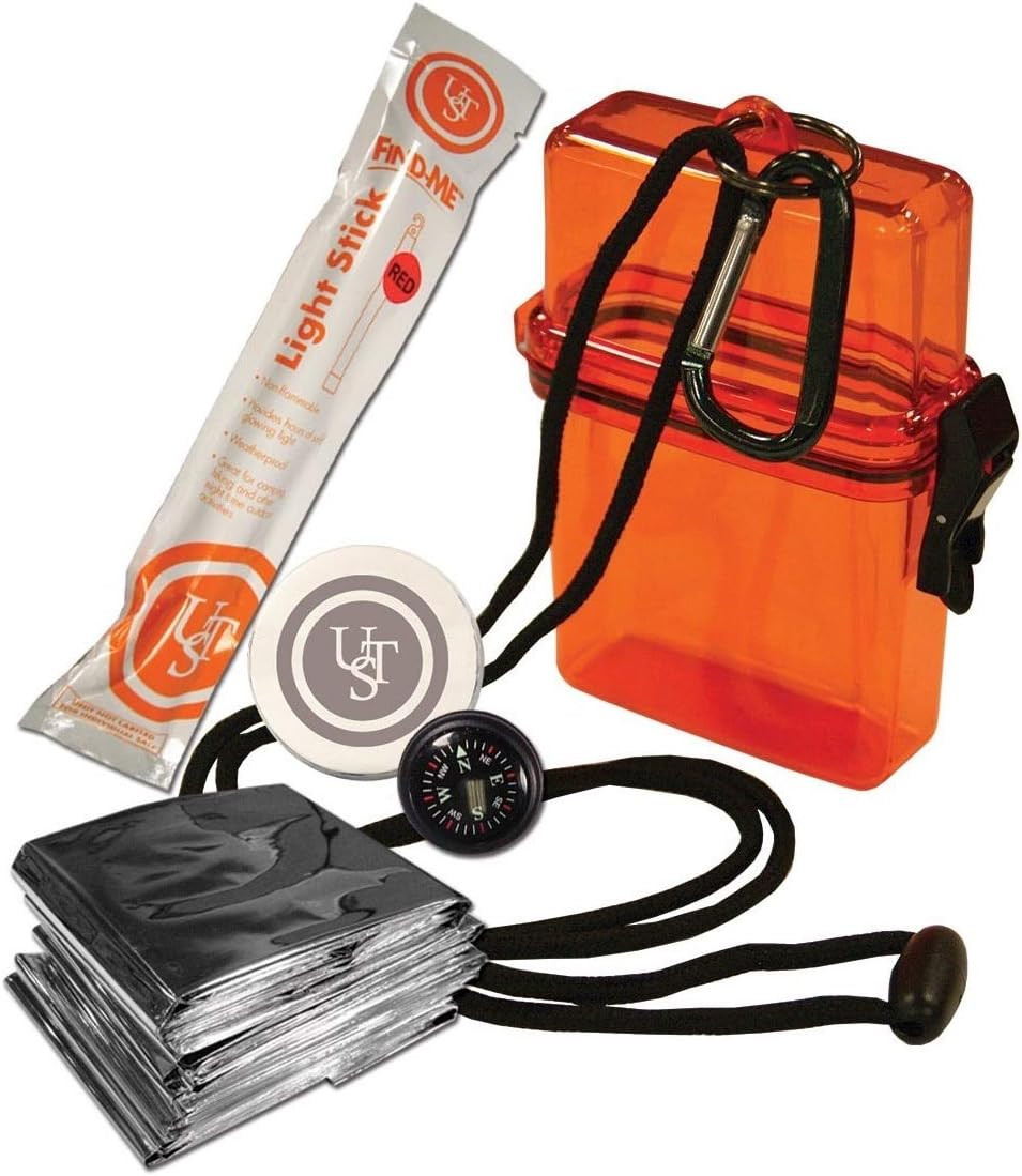 Watertight Survival Kit 1.0 with Durable, Lightweight Construction, Survival Bla