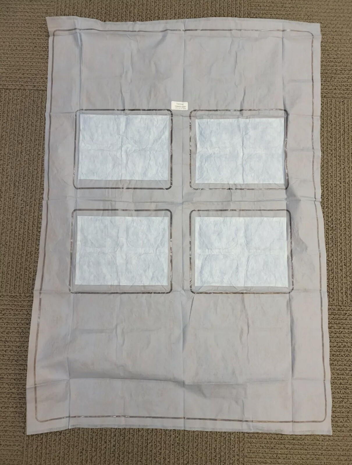 US Army READY-HEAT 4-Panel Heated Emergency / Survival Blanket Exp. 02/2022