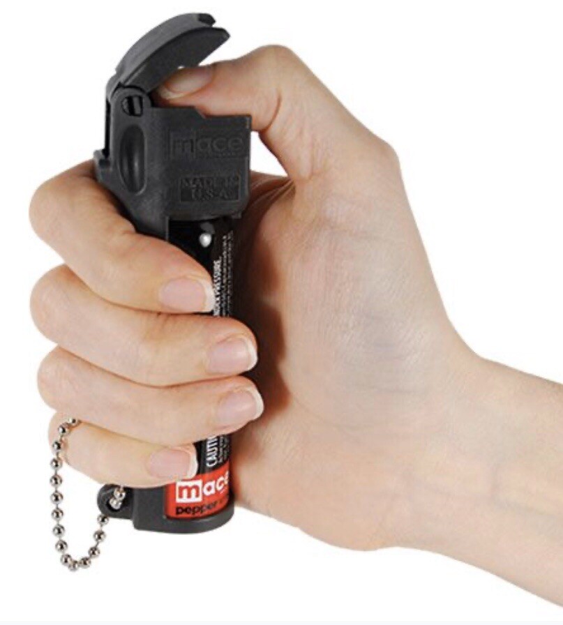 MACE 12 FT DEFENSE PERSONAL Pepper Gard GUARD Spray FLIP TOP Self Defense HOME