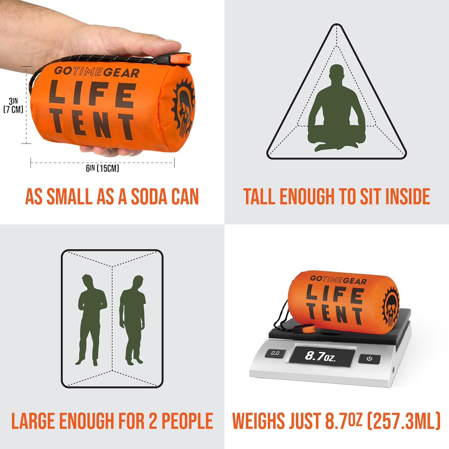 – Life Bivy Thermal Bivvy and Life Survival Shelter – Emergency Sleeping Bags an