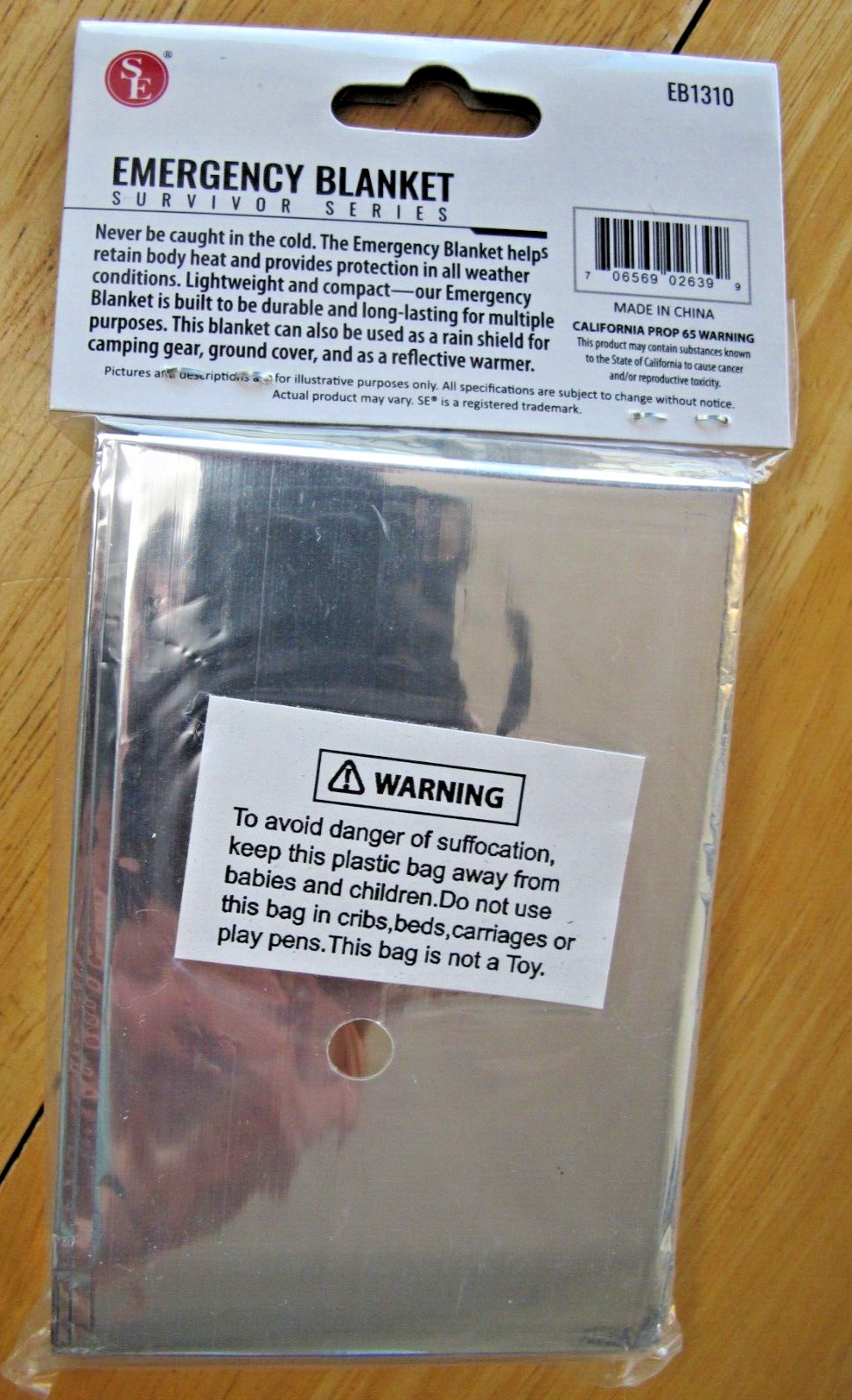 12 PACK 82 x 54 Emergency Mylar Blanket Camping Hiking Reflective FREE SHIPPING