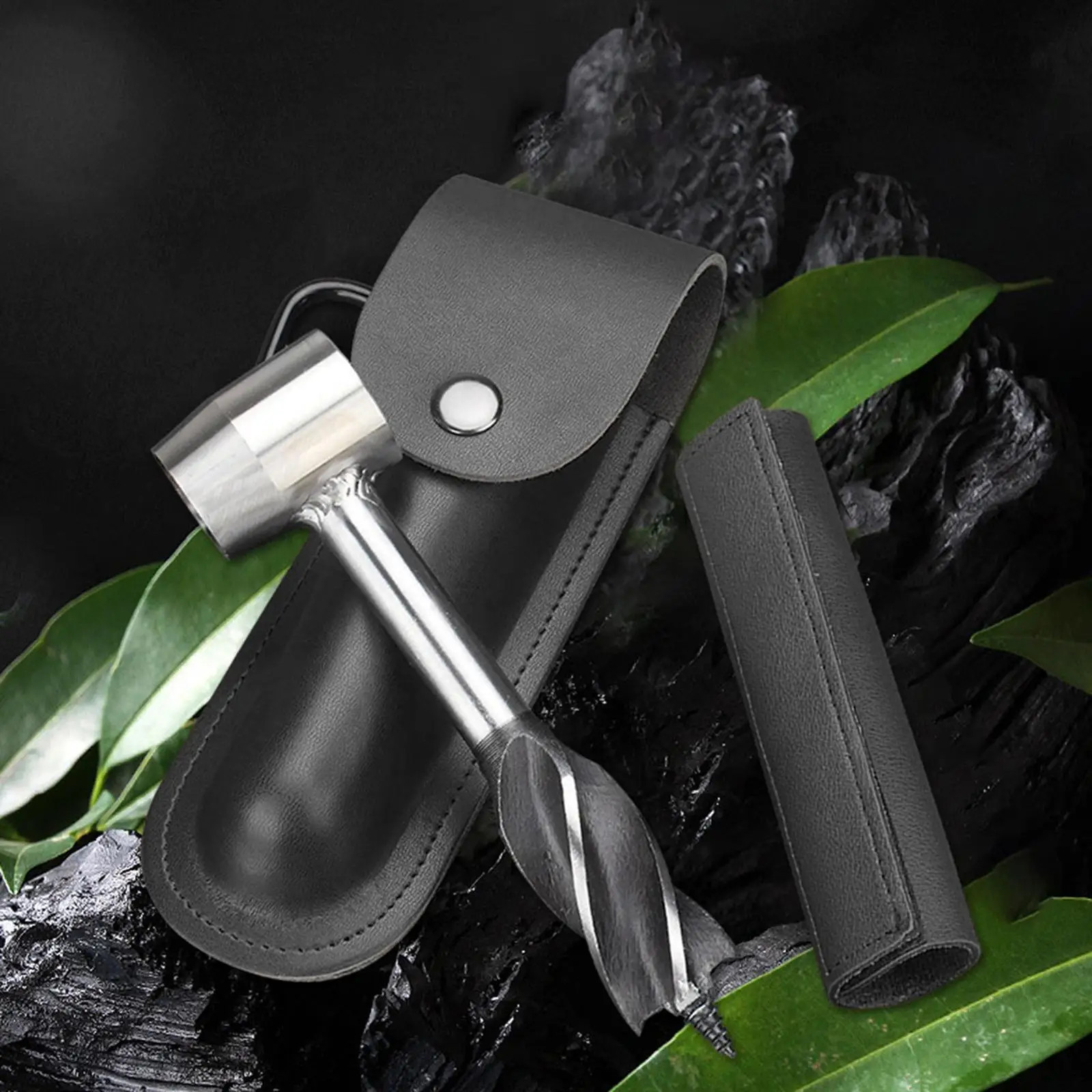 Hand Auger Drill Bit Multi-Purpose Bushcraft Puncher Wood Peg and Hole Maker Man