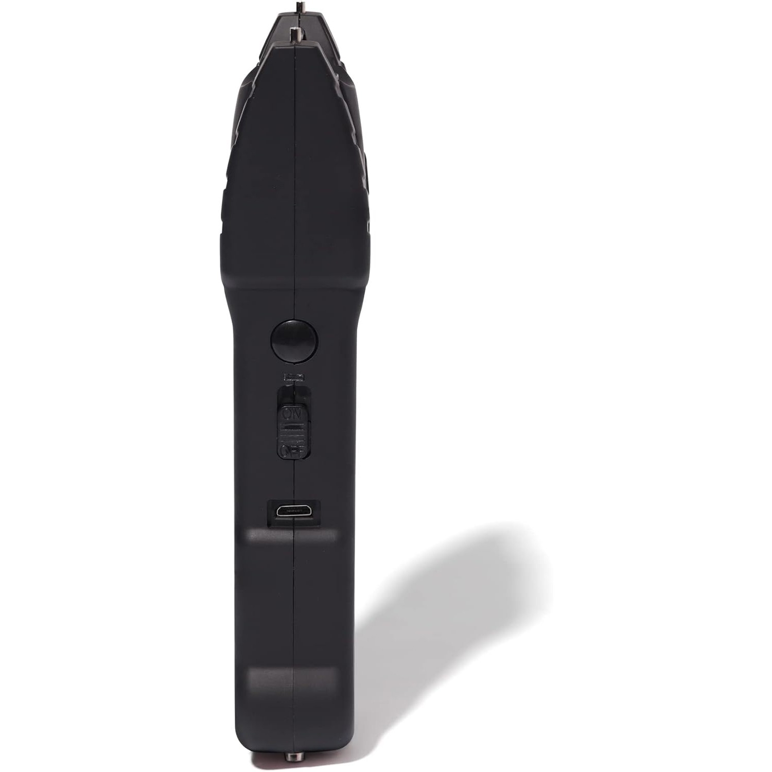 Black Rechargeable Tactical Flashlight Portable Outdoor Emergency Device