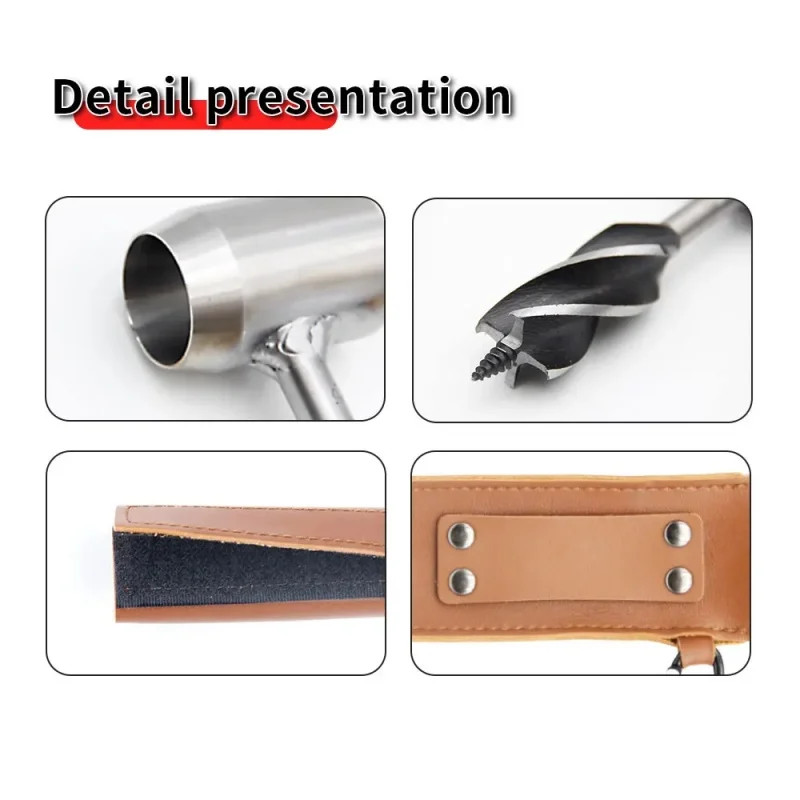 Auger Drill Bits Outdoor Survival Hand Drill Survival Gear Tool Sports Jungle Cr