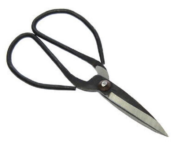 8″ Famous Chinese Scissors Hardened Alloy Steel Black Heavy Duty Metal Craft Kit