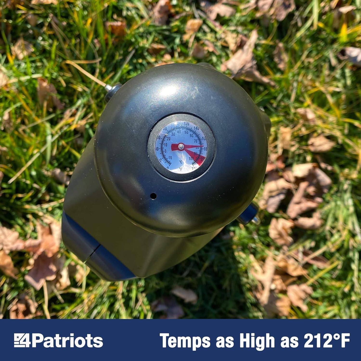 Solar-Powered Water Heater – Portable Thermos Flask for Camping & Backpacking