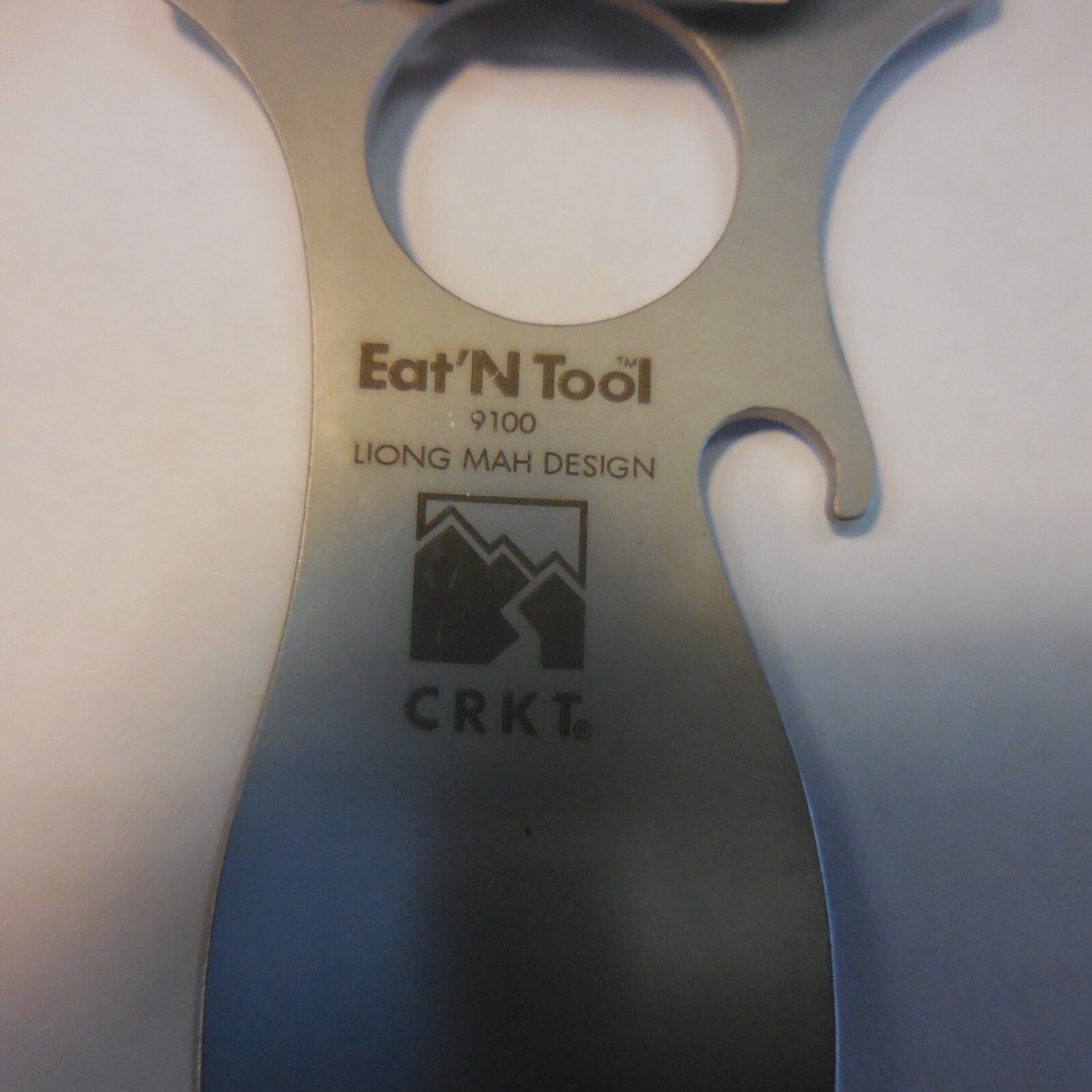 CRKT – Eat N Tool – Stainless Steel Camping Utensil – NEW–#MB & EP