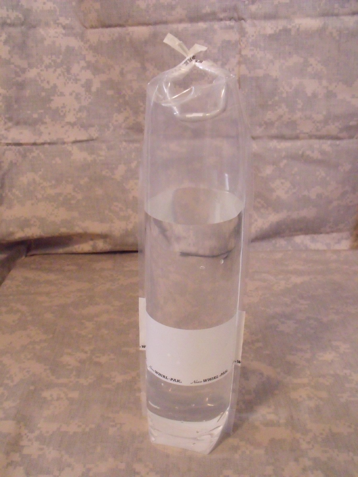 Emergency/Survival (6) Water Storage Bags, 36 Oz, 4 Mil, Sterile w/Closure Wires