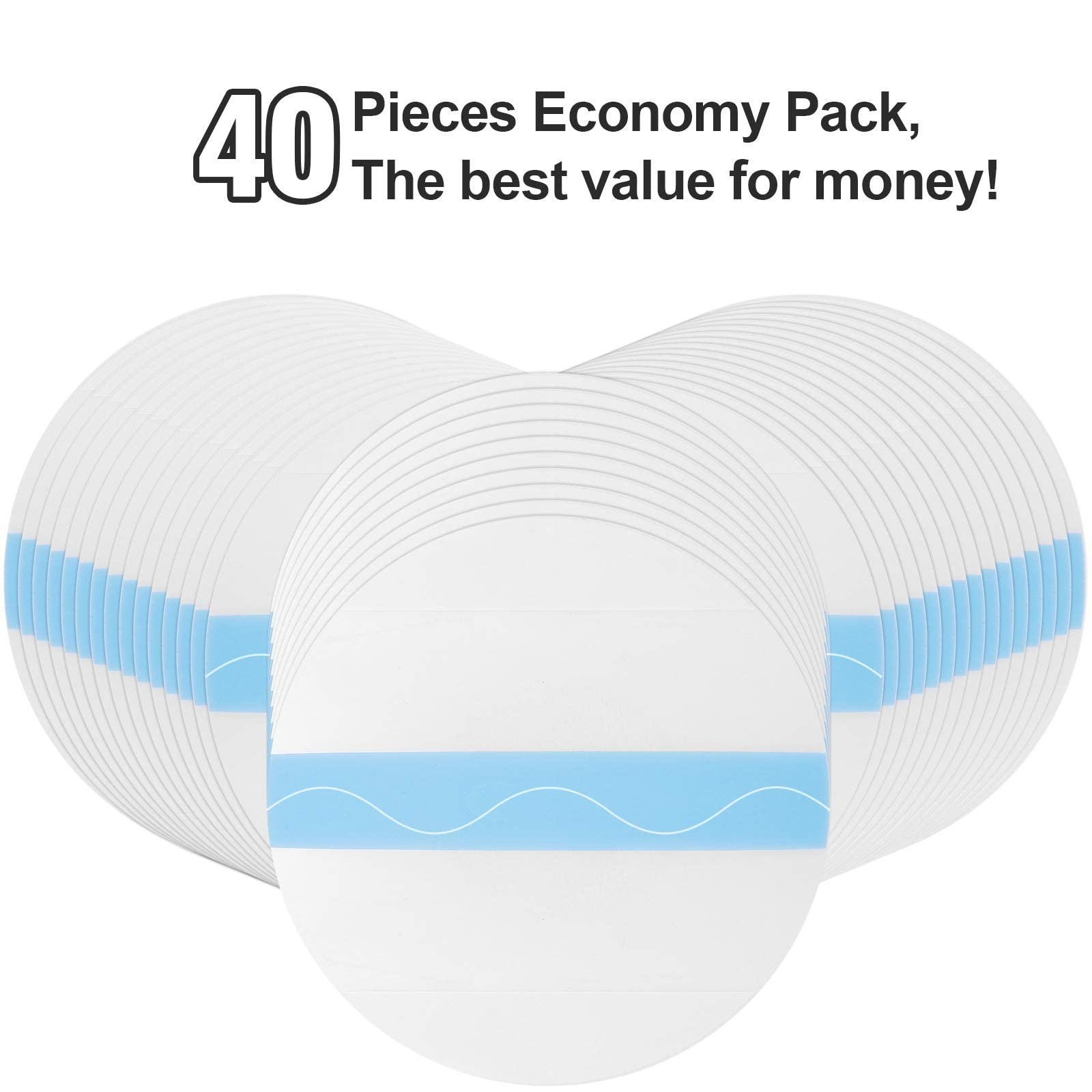 40Pack Libre Sensor Covers,Waterproof & Breatheable Patches for Libre 1/2/3 P…