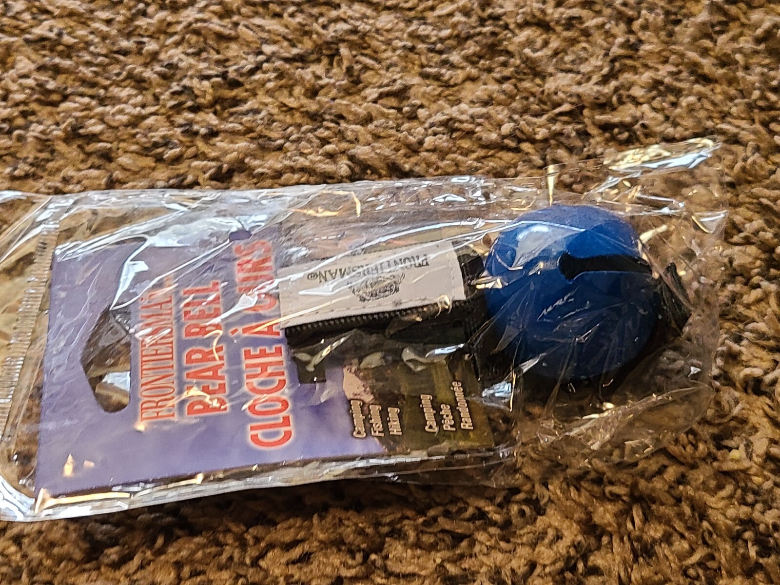 Frontiersman Bear Bell Blue Magnetic Silencer Blue ~ New