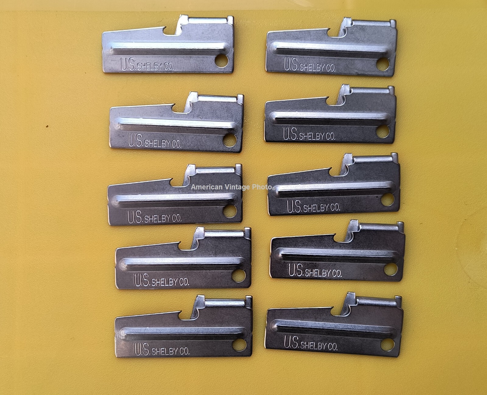 P-38 Shelby Co 10 Pack Can Opener USA for Mess Kit Survival Camping Prepper