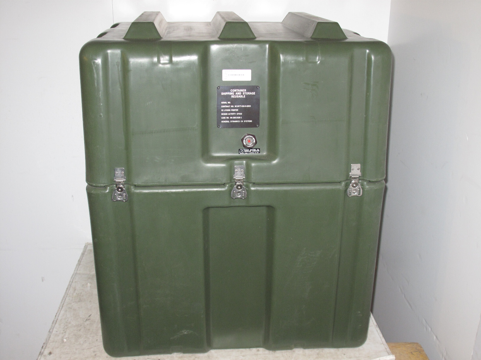 Hardigg Pelican 29x27x35 Hinged Single Lid Hard Case Printer Equipment Shipping