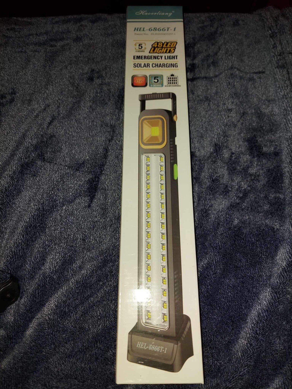 Haoerliang Emergency LED Light With Mounting Solar Charging /plug Charge