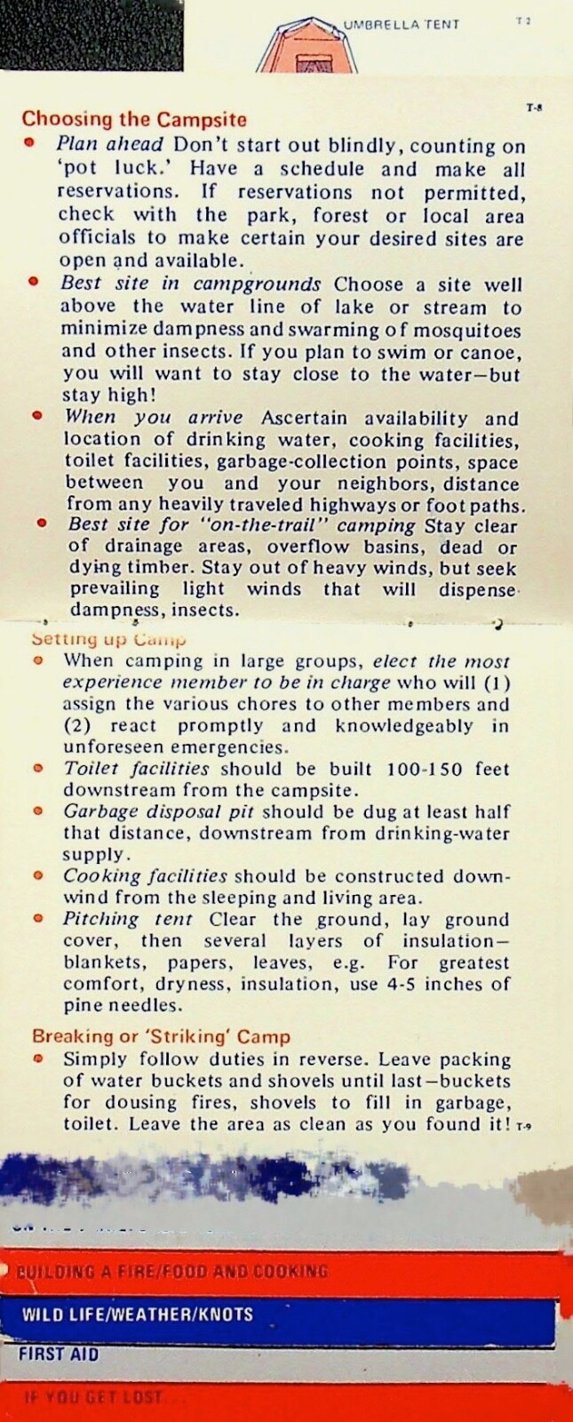 1973 Copco Papers “Camping & Hiking Guide” – T-144