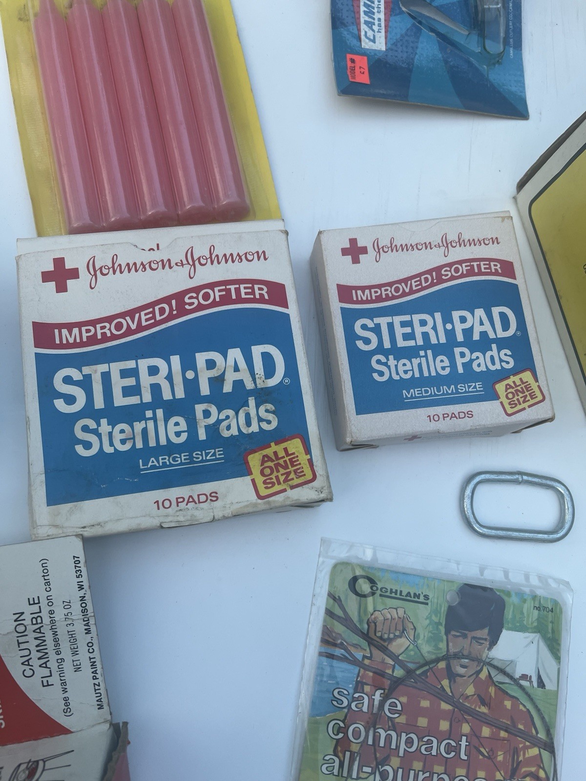 1970 Vintage Emergency Kit 25-Piece Set – Survival/First Aid Kit – $125 For All