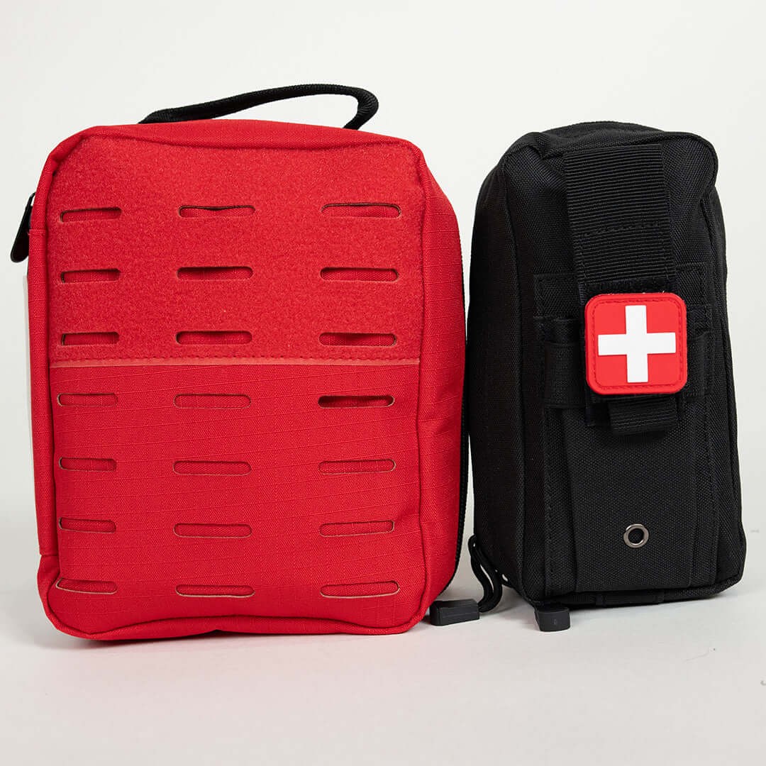 Emergency Med Kit w/2-Person Trauma First Aid Bag