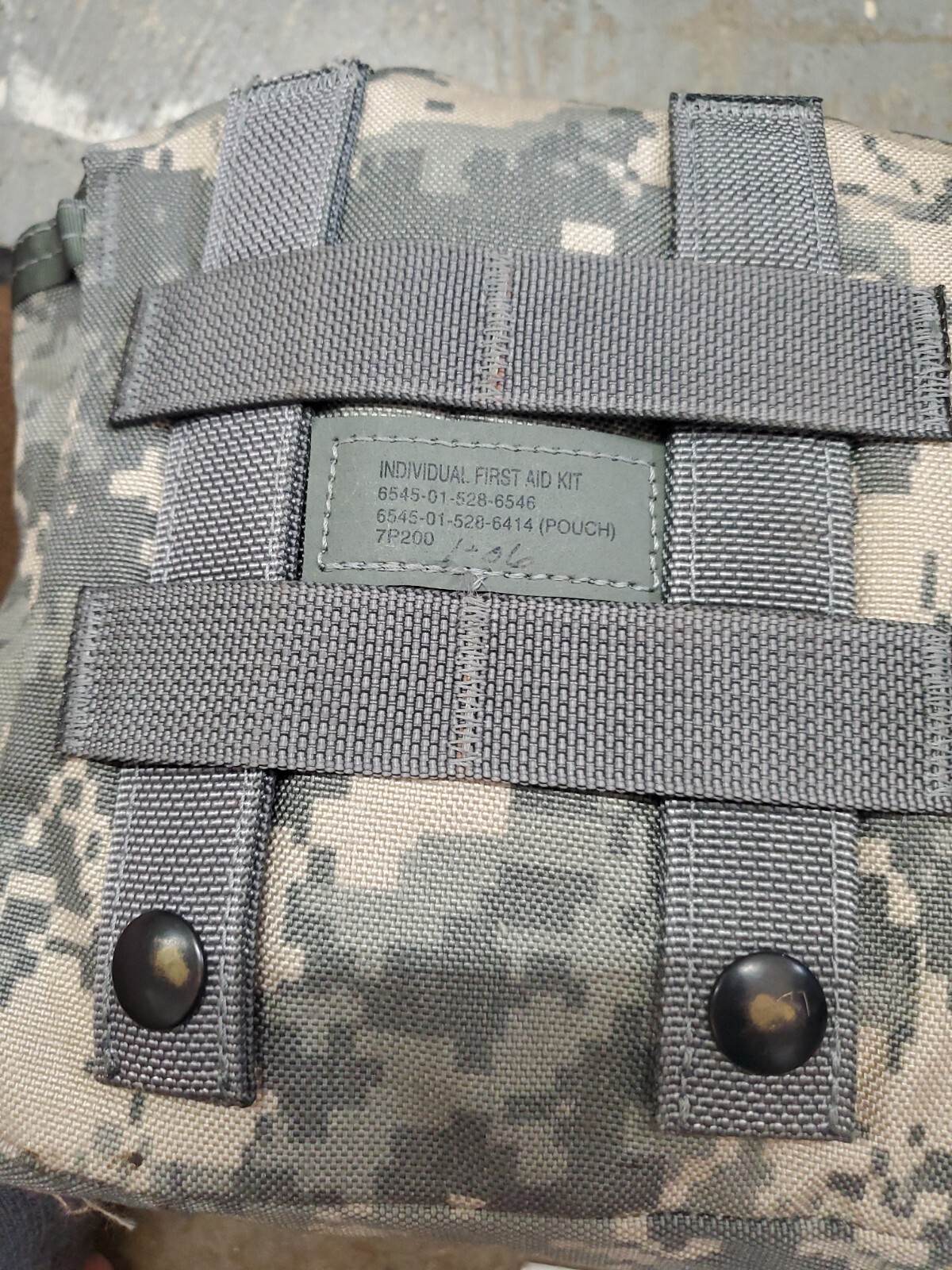 ACU-MAX IFAK Military First Aid Kit Trauma With Tourniquet And Extra Check Pi
