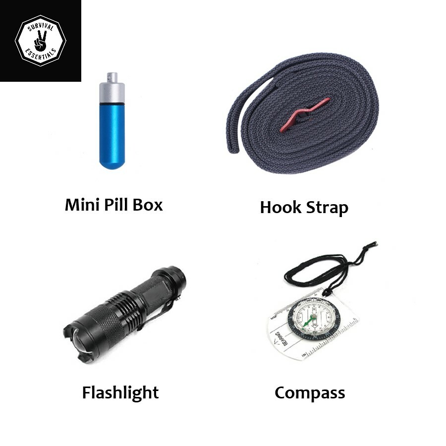 Survival Essentials Kit – Emergency Tactical Gear – Gifts for Men Boys Husband