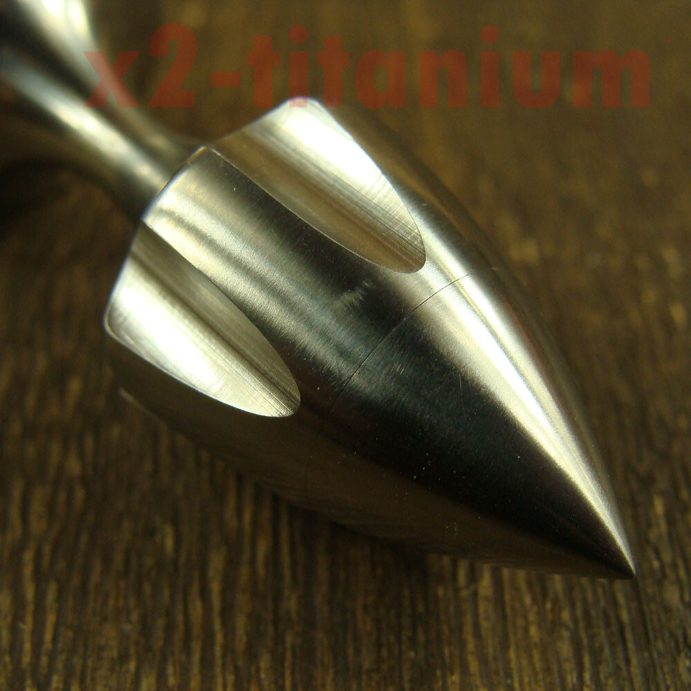 Titanium Ti Waterproof Capsule pill Bottle Lanyard bead Outdoor EDC Tool XH703