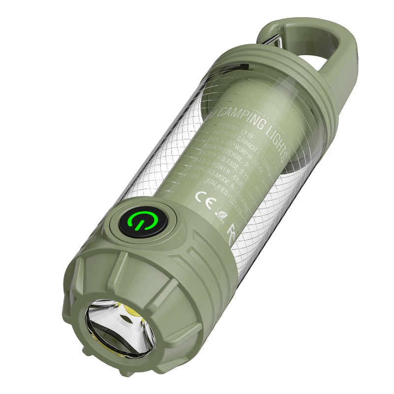 Outdoor Camping Essential Multi-Source Hook Mini Portable Camping Lamp