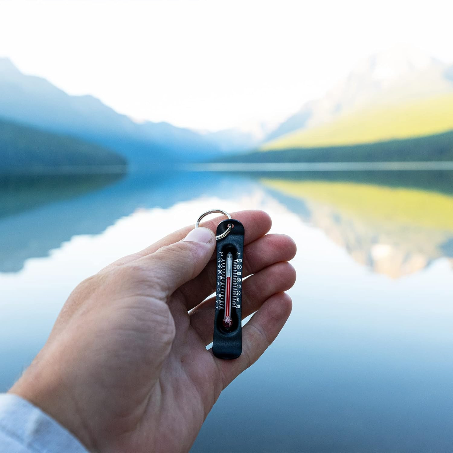 Brrr-Ometer – Snowsport Zipper Pull Thermometer for Jacket, Parka, or Backpack |