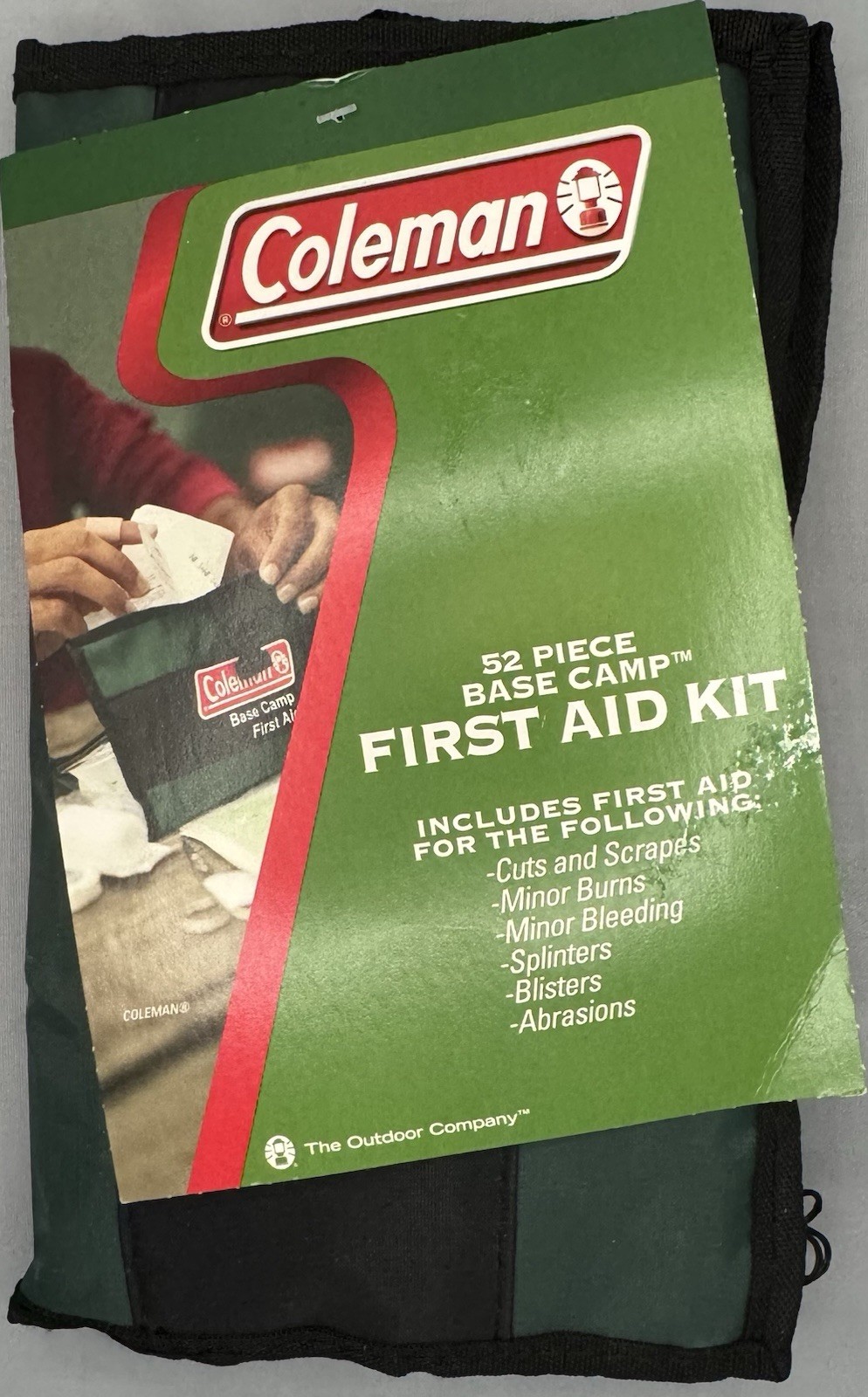 Coleman All Purpose Base Camp First Aid Kit – 52 Pieces New Old Stock