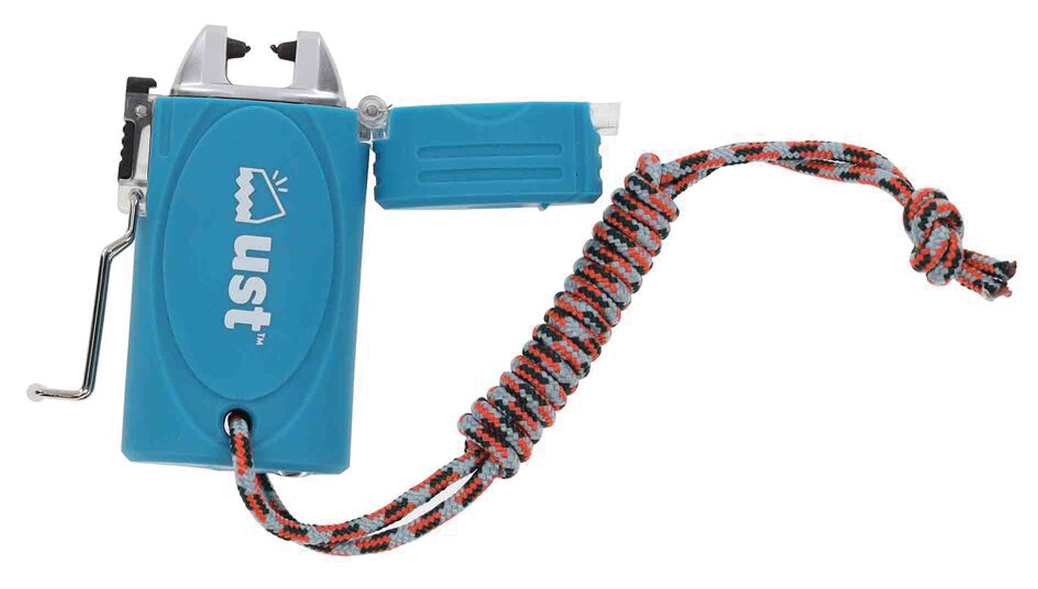 UST Tekfire Fuel-Free Lighter – Refillable, Windproof, Eco-Friendly Camping &