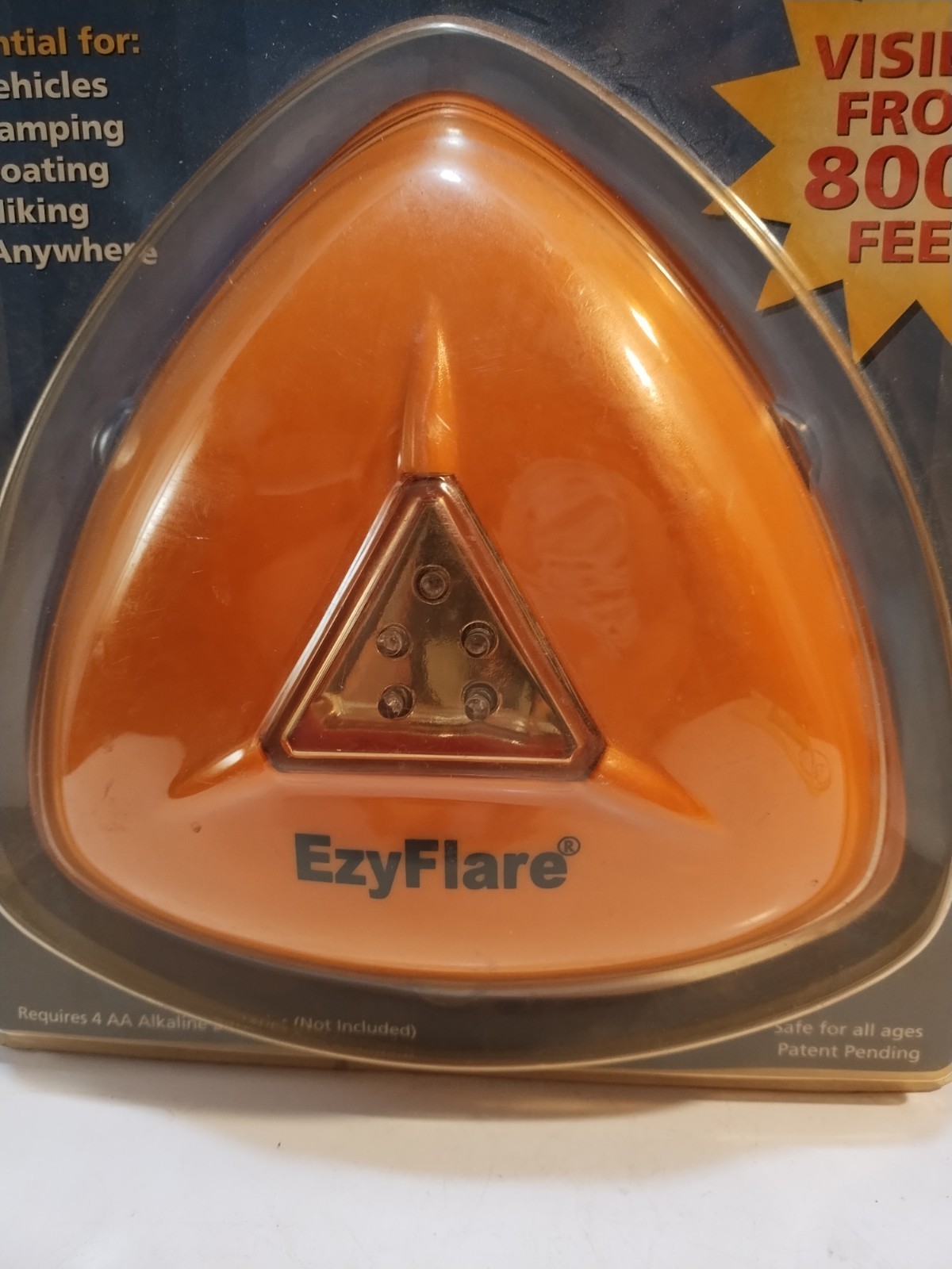EzyFlare Emergency Roadside Electronic Flashing LED Warning Light NIP Safty Lite
