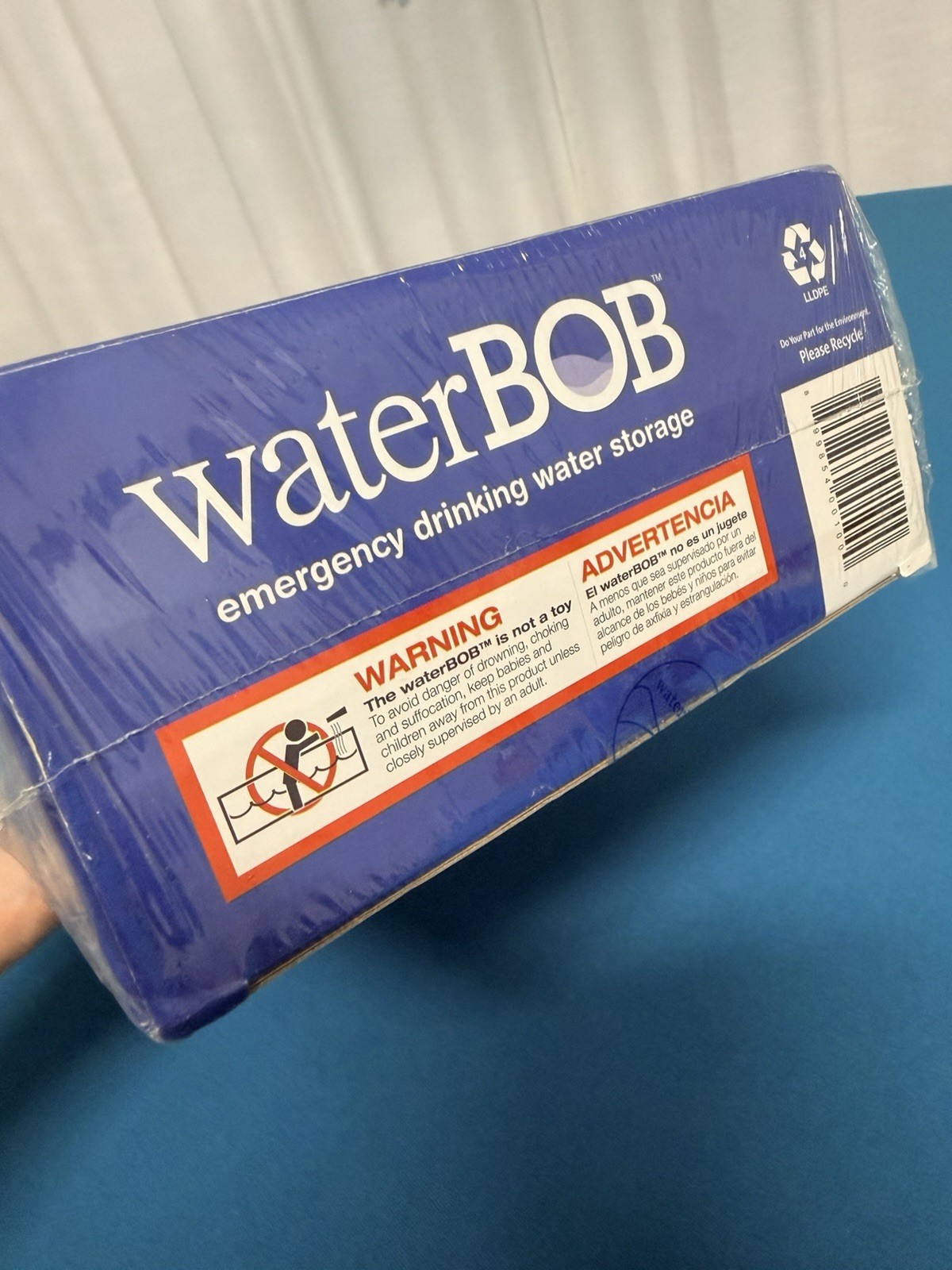 waterBOB Emergency Drinking Water Storage Up To 100 Gallons Survival Kit New