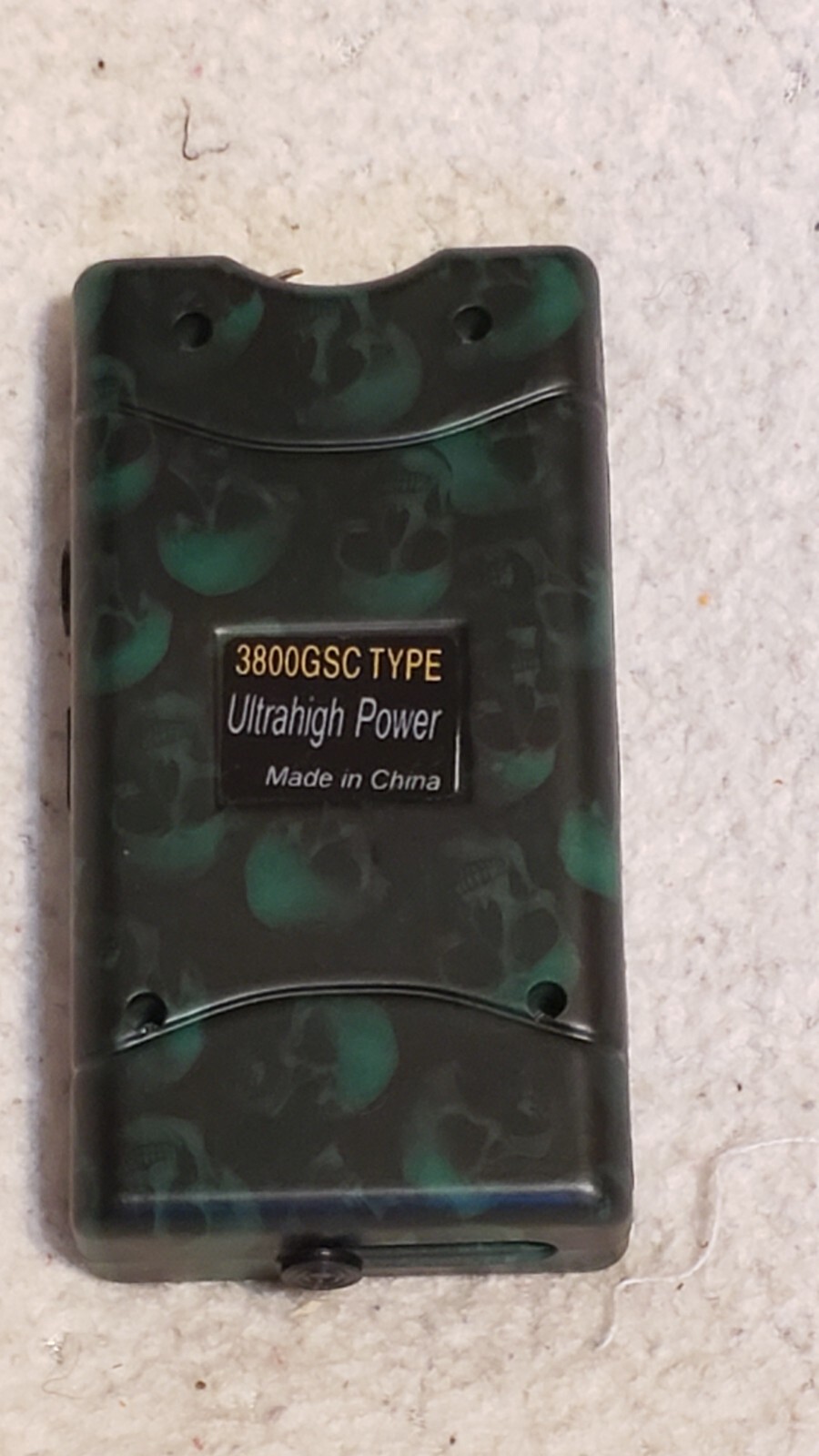 Monster CAMO FlashFire Dual-Spark Stun Gun Flashlight, Rechargeable