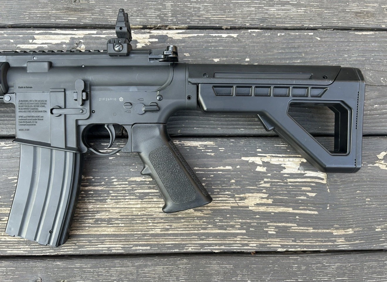 DPMS Panther Arms SBR Full Auto Blowback Action BB Rifle Model DSBR