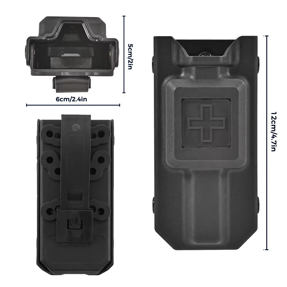 MOLLE tourniquet storage box, practical for storing IFAK trauma first aid tools