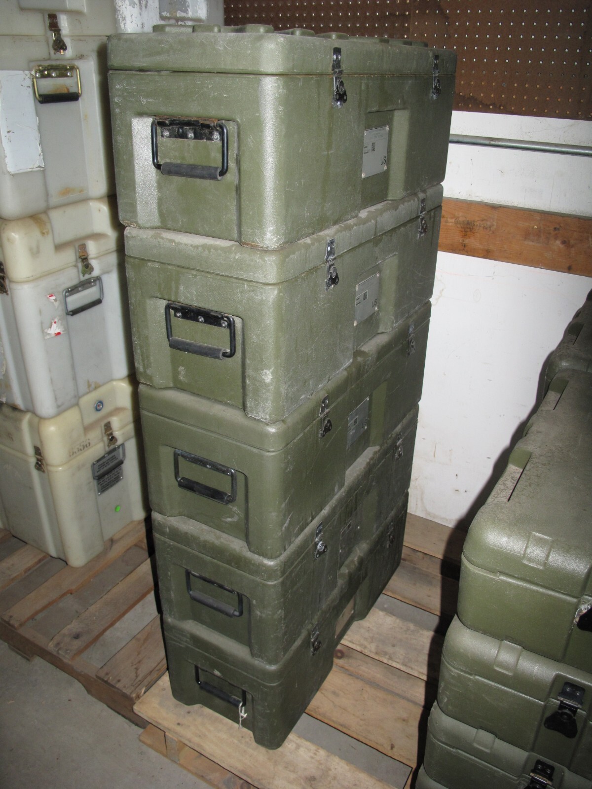 Hard Case Military Caisi Client Module 28x13x11 Hinged Lid