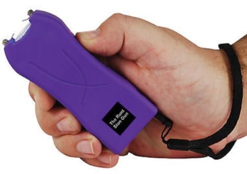 Police Stun Gun Maximum Power Rechargeable With Bright Flashlight LED HIGH RATED
