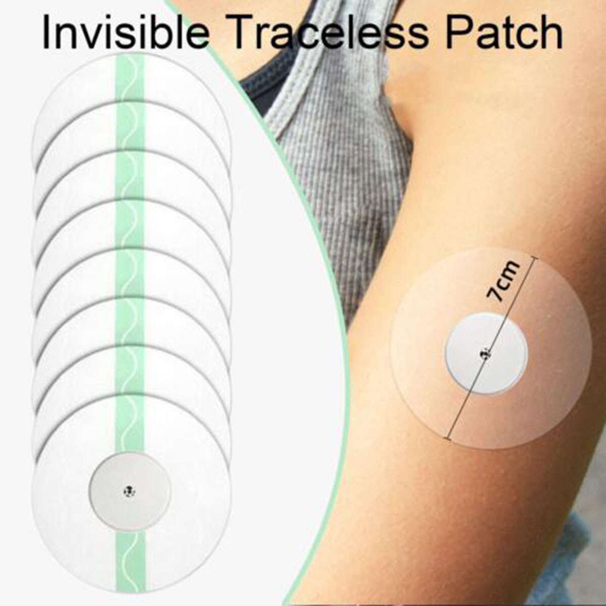 1-100pc For Freestyle Libre Sensor Covers Waterproof Breathable Adhesive Patches