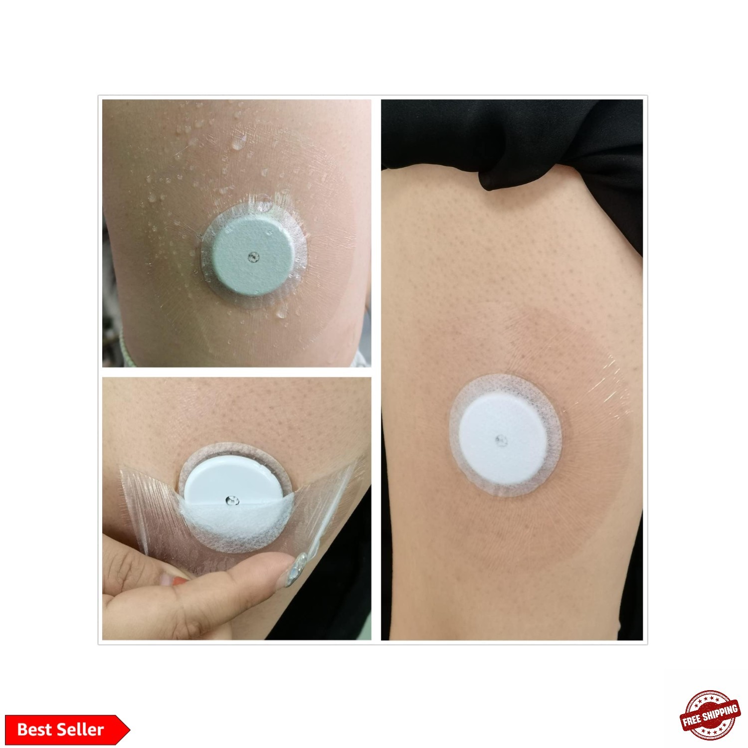 40Pack Libre Sensor Covers,Waterproof & Breatheable Patches for Libre 1/2/3 P…