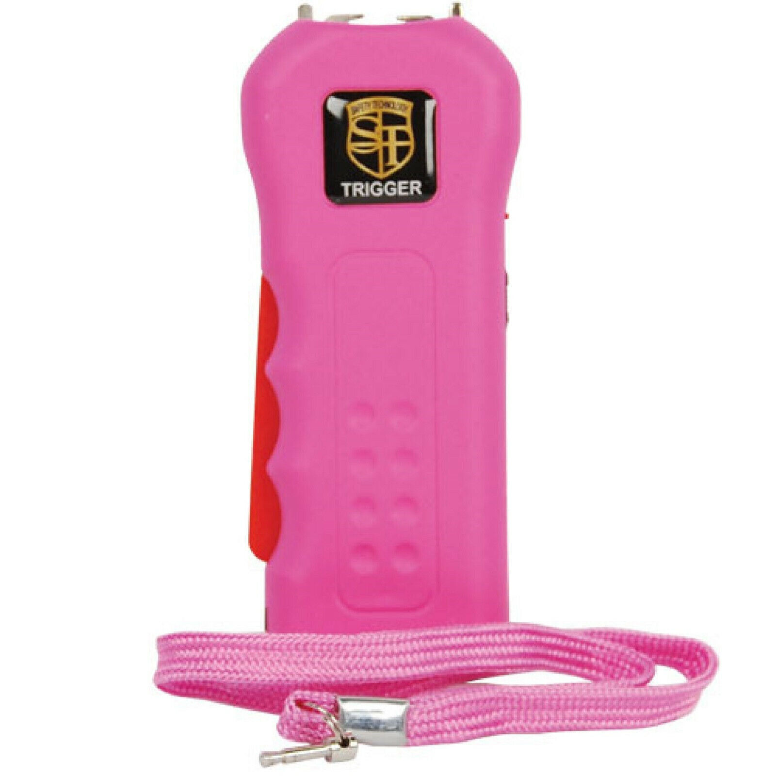 Safety Technology TRIGGER Stun Gun Rechargeable 75 Mil Volts LED Flashlight+Case