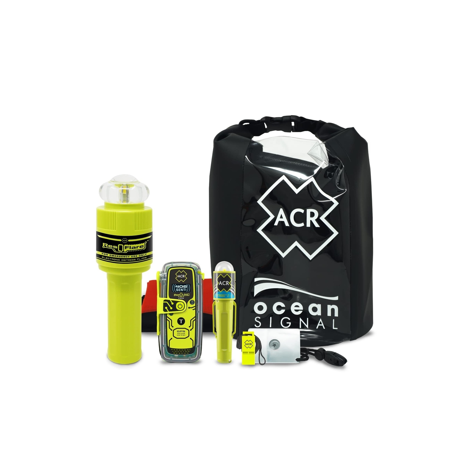 ResQLink View GPS PLB & ResQFlare USCG Approved Electronic Distress Flare Pre…