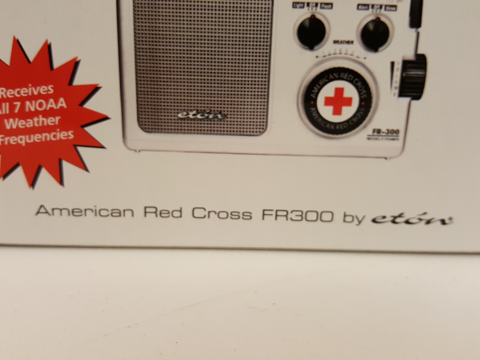 American Red Cross emergency radio hand crank FR300 Eton