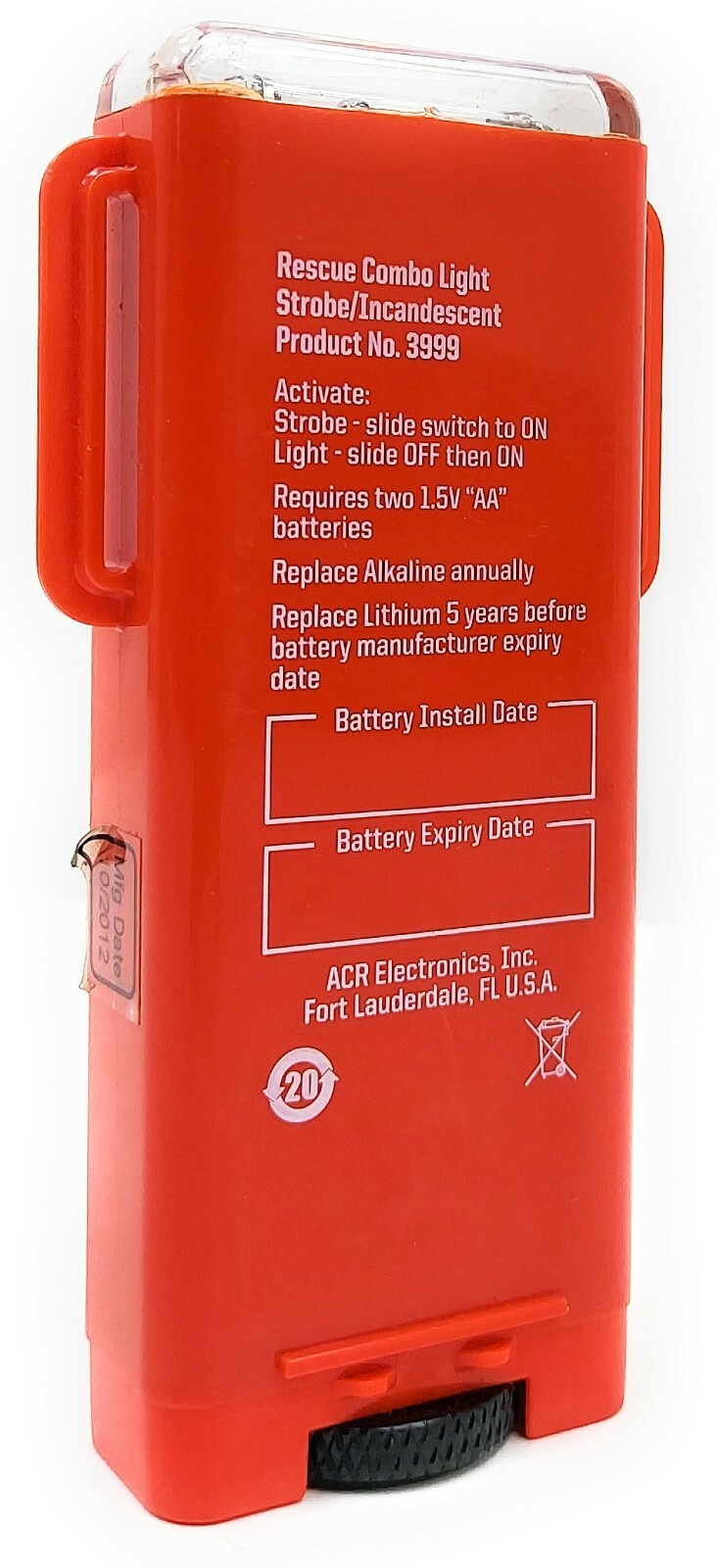 Firefly 2 Doublefly Strobe/Incandescent Rescue Light