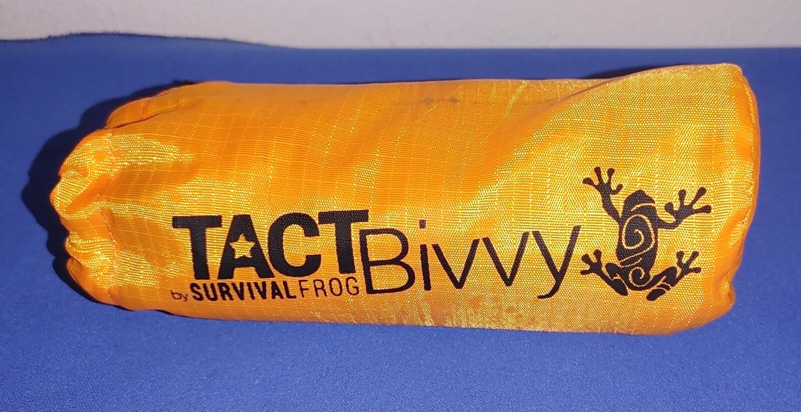 Orange TACT Bivvy Emergency Survival Sleeping Bag Lightweight Waterproof