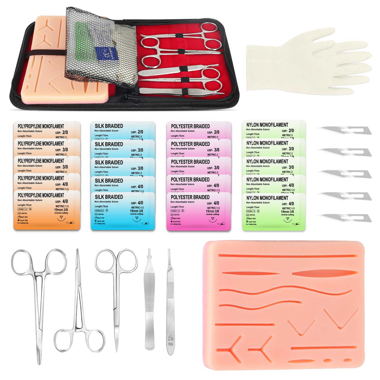 Spectabilis Suture Practice Kit for Medical Small, Plus