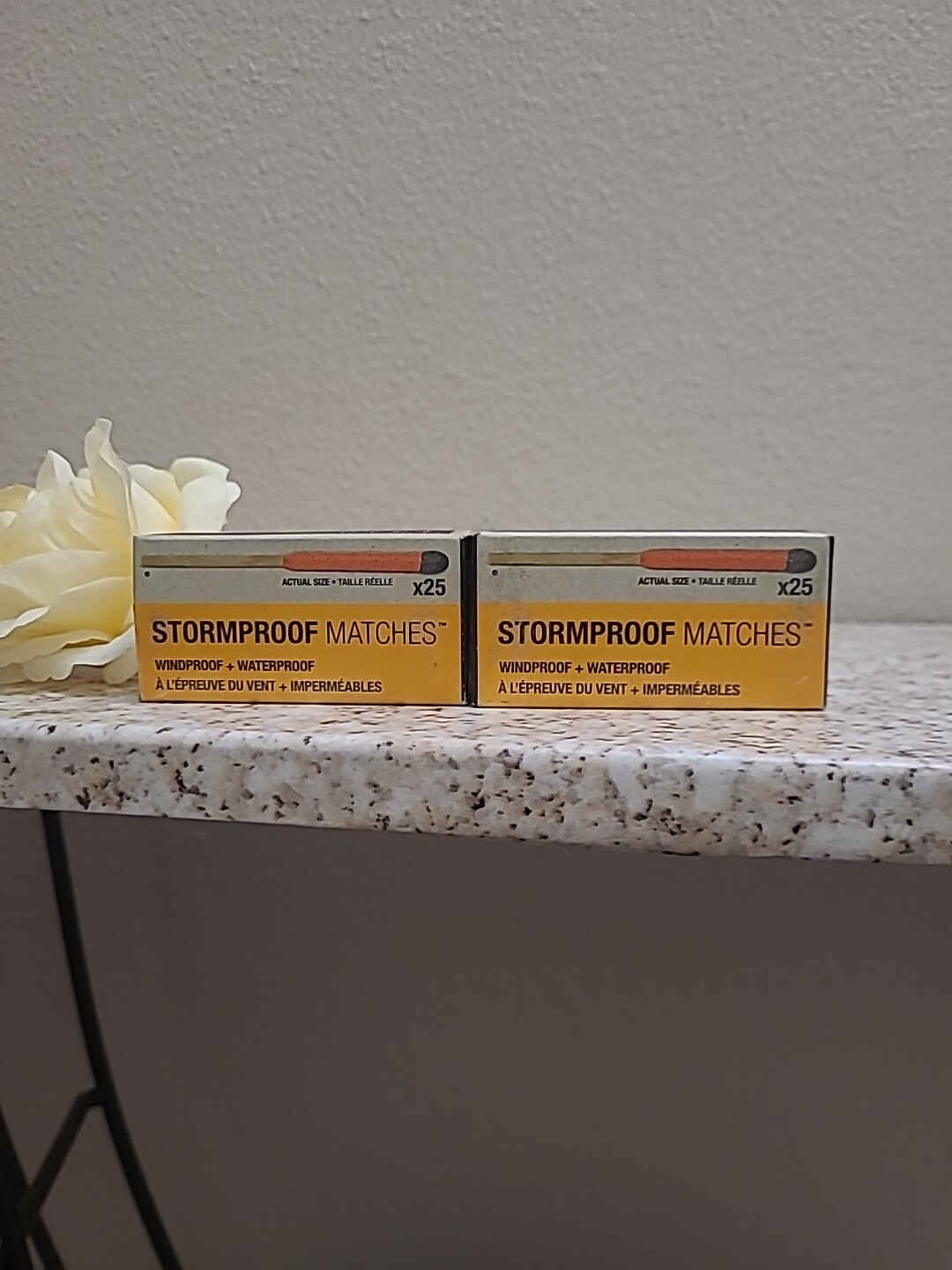 UCO Stormproof Windproof Waterproof Survival Matches 25-Pack of 2