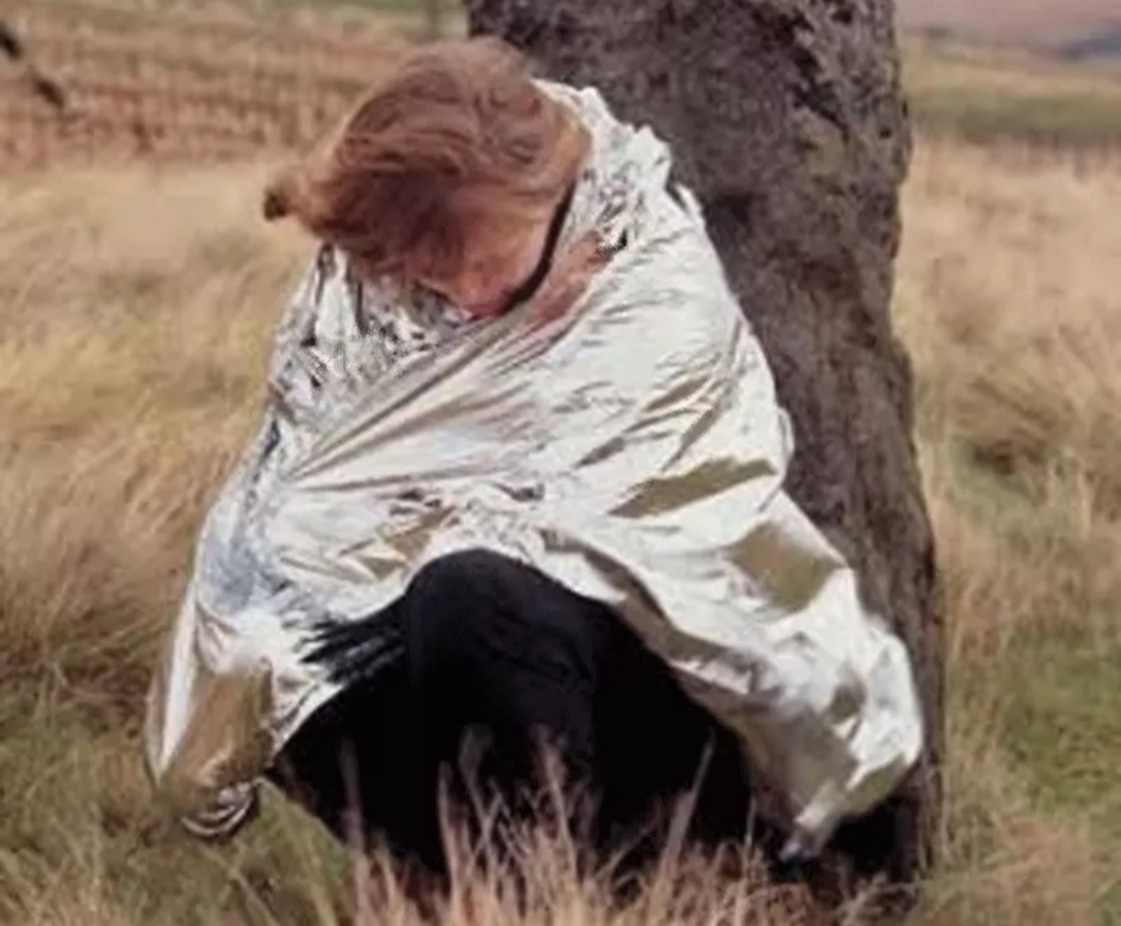2 PCS Emergency BLANKETS Thermal Survival Safety Insulating Mylar Heat 84″ X52″