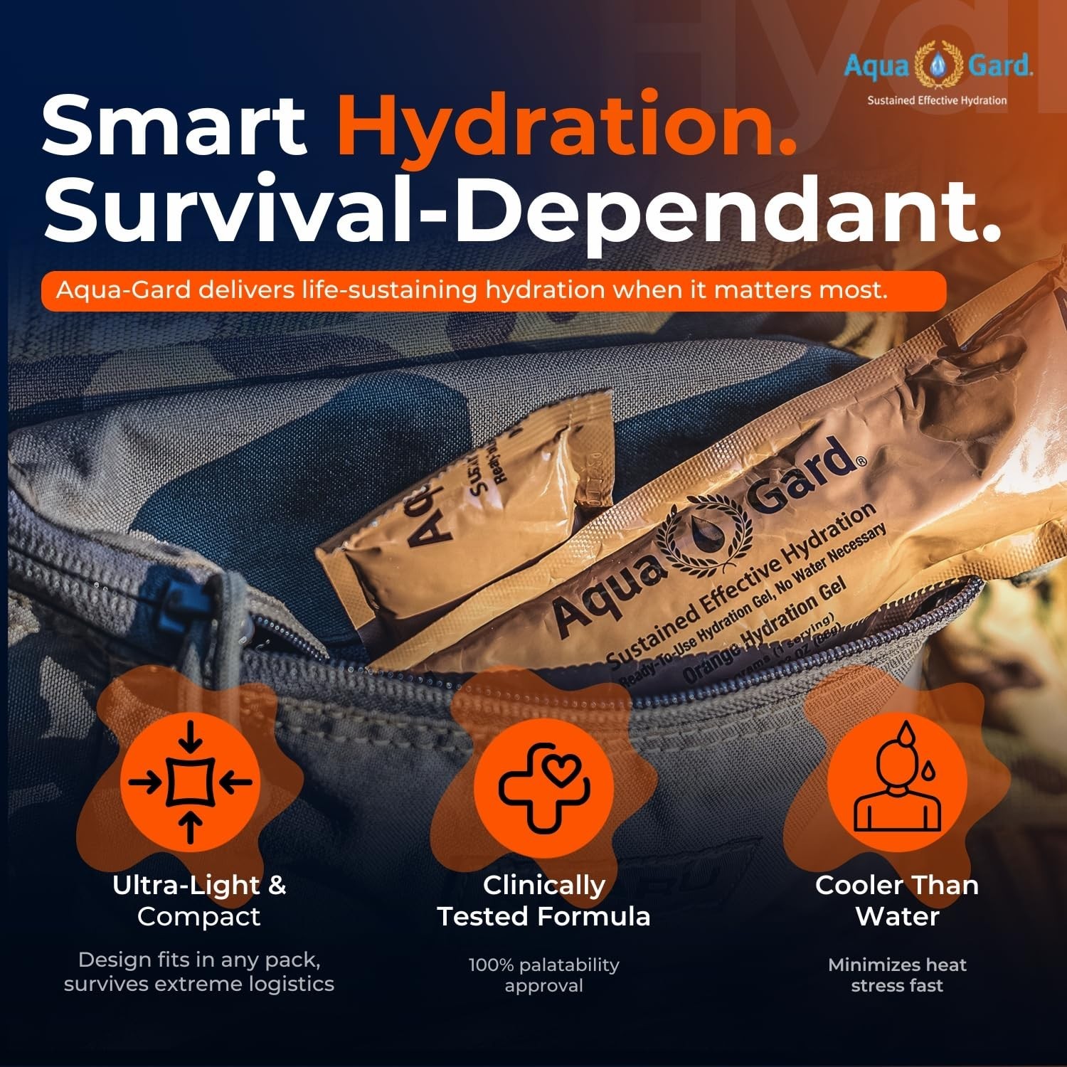 Aqua-Gard – Emergency Hydration Gel for Disaster Preparedness