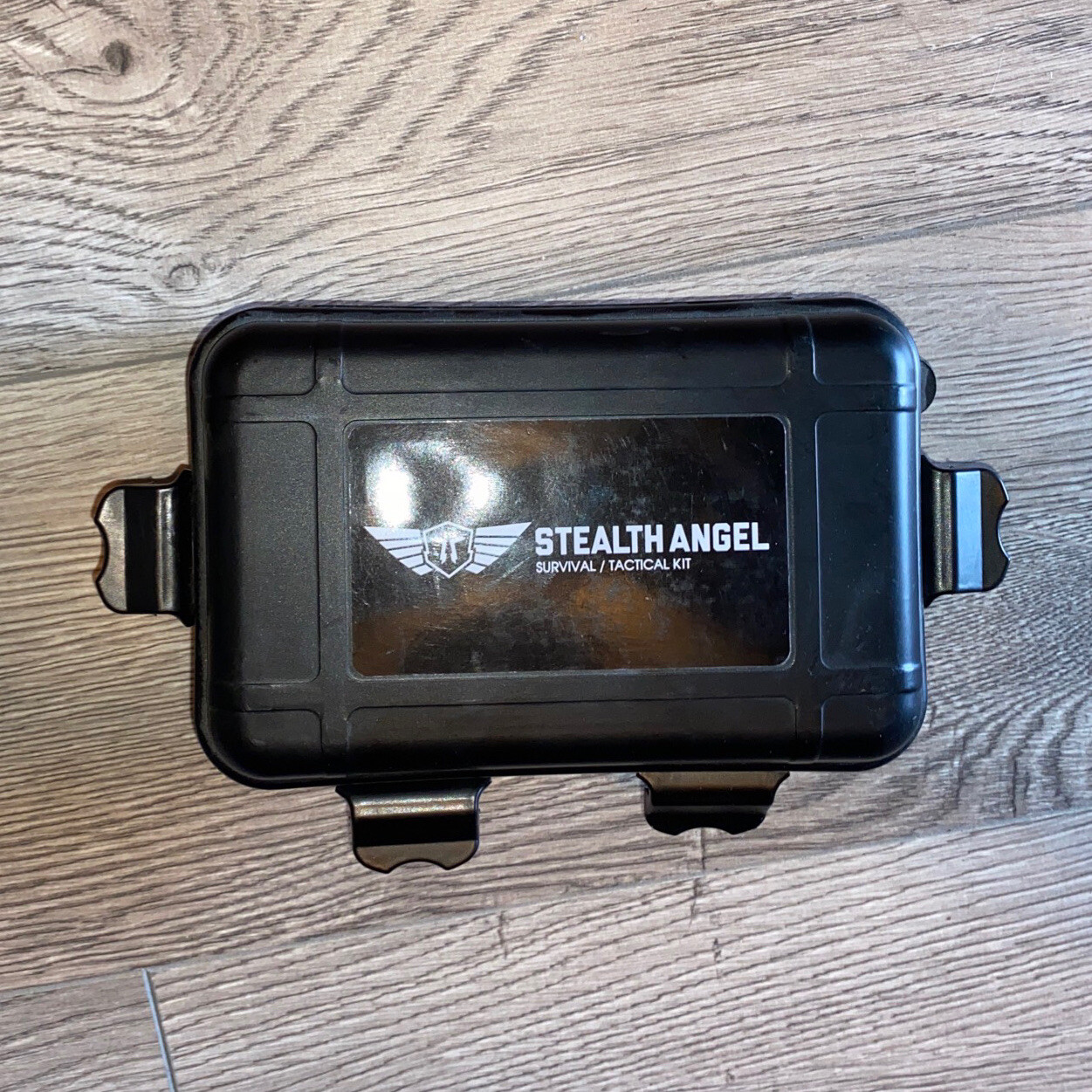 STEALTH ANGEL 9 IN 1 SURVIVAL/TACTICAL KIT HARD WATERPROOF CASE FIRE COMPASS