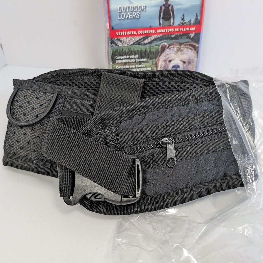 Sabre Frontiersman Spray Belt H-FWH-03 Black Adjustable 26-45″ Waist