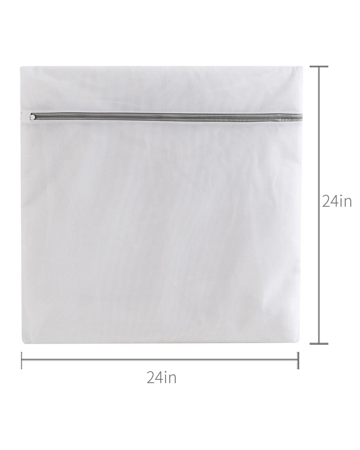 Lingerie bags for laundry(3Pcs,24 X 24inch),large mesh laundry XX-Large, grey