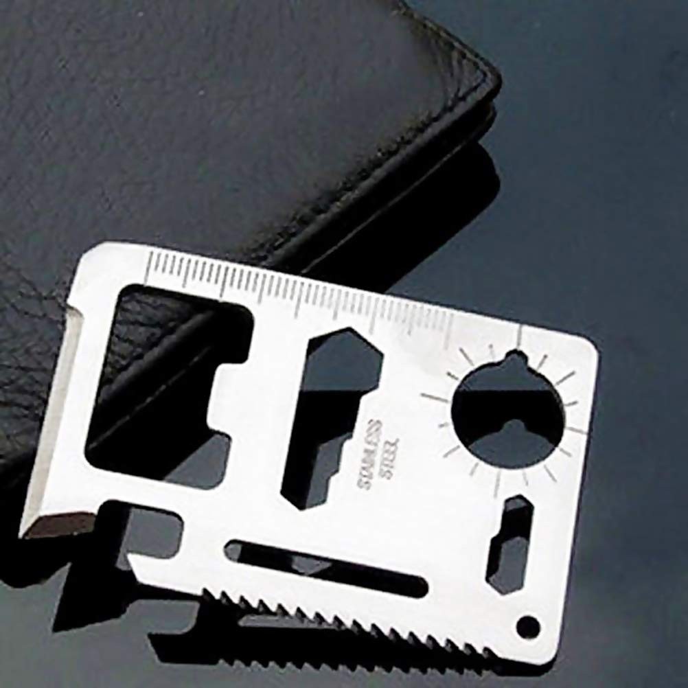 Multifunction Tool Card 11 in 1 Outdoor Survival Card Camping Tools