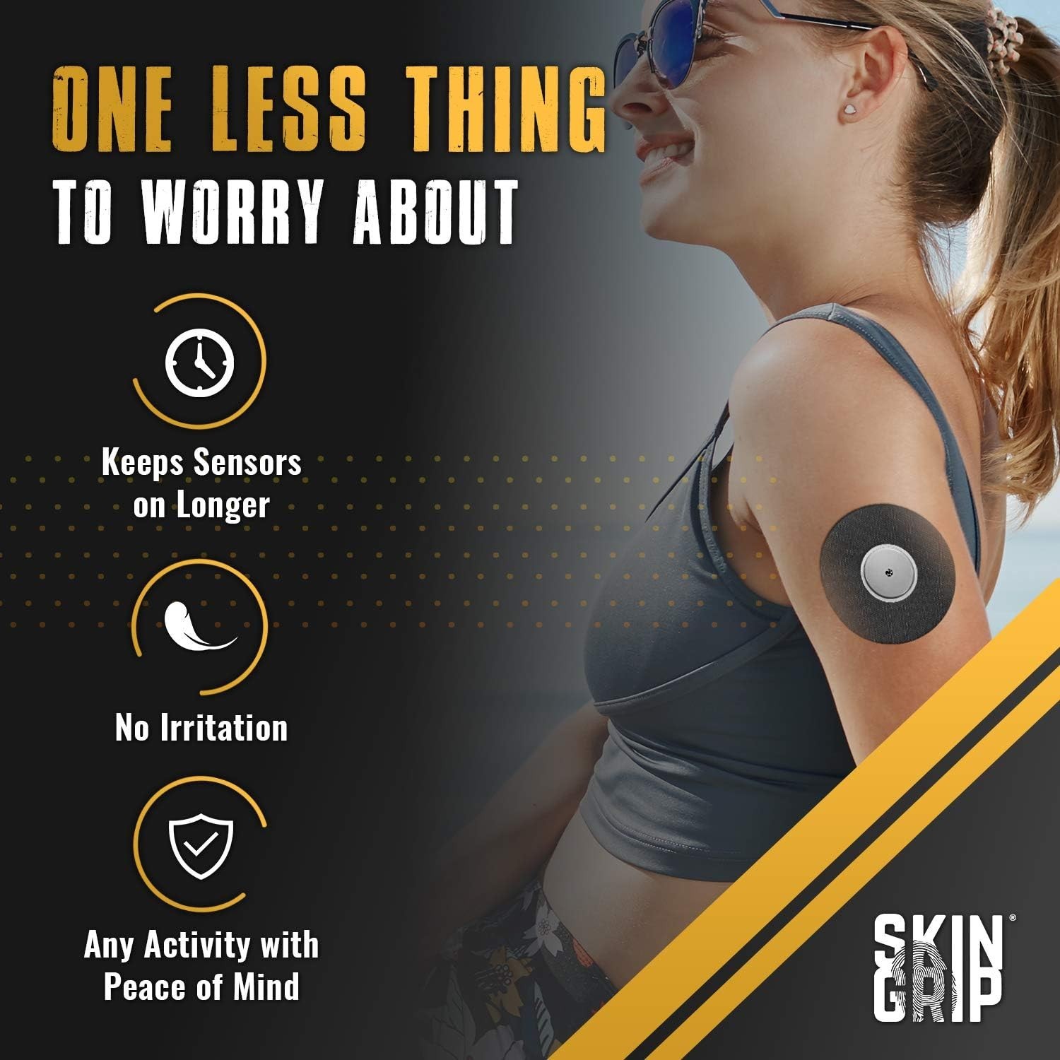 Skin-Friendly Diabetic Cover for Infusion Sets, 20 Count
